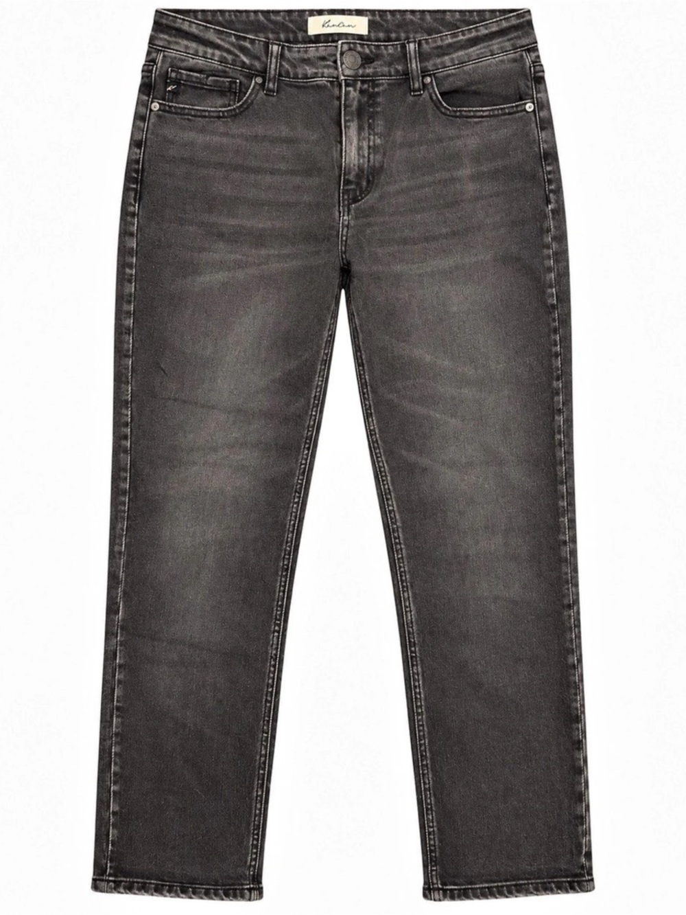 KanCan Washed Black Straight Leg Jeans Stretch Denim KC7198DG 11/29